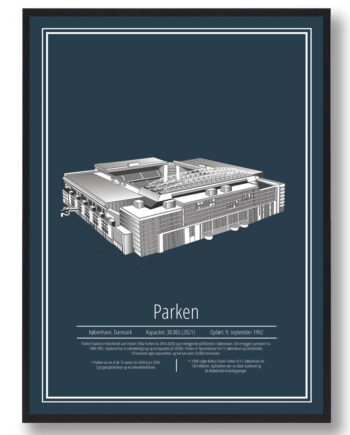 FCK Parken Plakat – Den perfekte gave til fodboldfans!