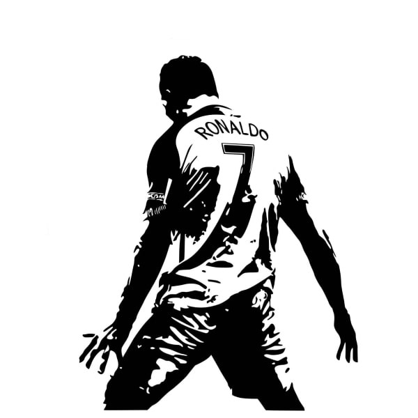 Ronaldo Jubelscene Fodbold Wallstickers – Fan Favorit!