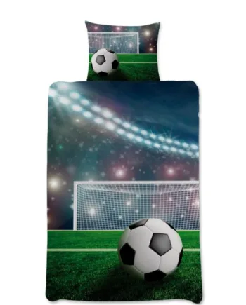 Fodbold Sengetøj 140x200 – Vendbart Design til Fans