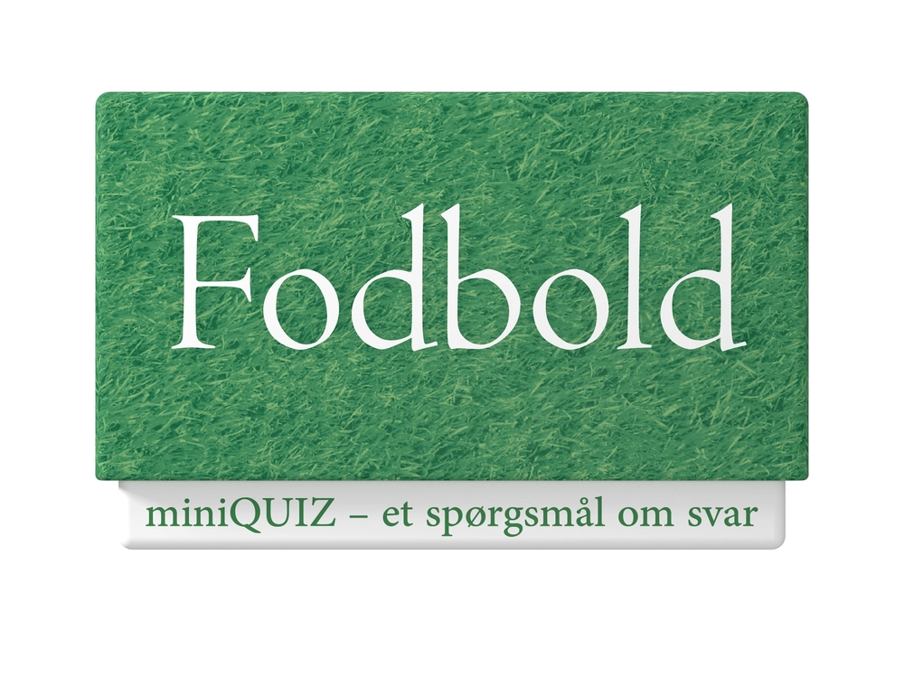 Miniquiz Fodbold - Bog & Idé Voresfodbold - 5704029001219
