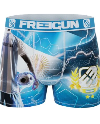 Drenge Microfiber Boxershorts Fodbold Argentina Freegun - Freegun Voresfodbold