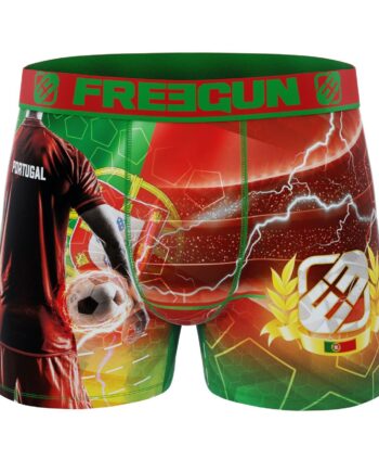 Drenge Microfiber Boxershorts Fodbold Portugal Freegun - Freegun Voresfodbold