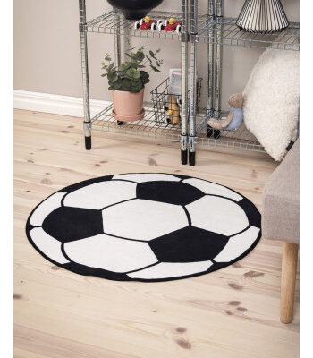 Hvid Fodbold Børnetæppe - Kilands Voresfodbold