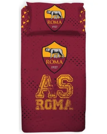 Sengetøj 140x200 Roma Fodbold Sengetøj Sengelinned 100 Bomuld - Licens Voresfodbold  - 5714710002784