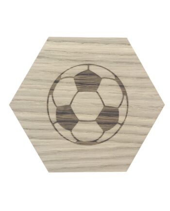 Design Plade Med Fodbold - Voresfodbold