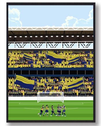 Fenerbahe Fans Fodboldplakat - Plakatdyr.dk Voresfodbold