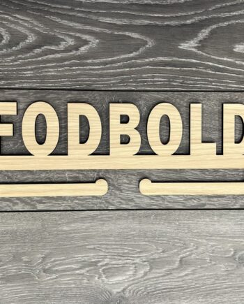 Fodbold Medaljeholder Træ - Voresfodbold