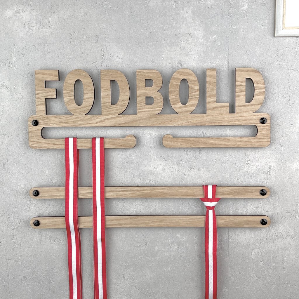 Medalje Ophæng Med Fodbold - Voresfodbold