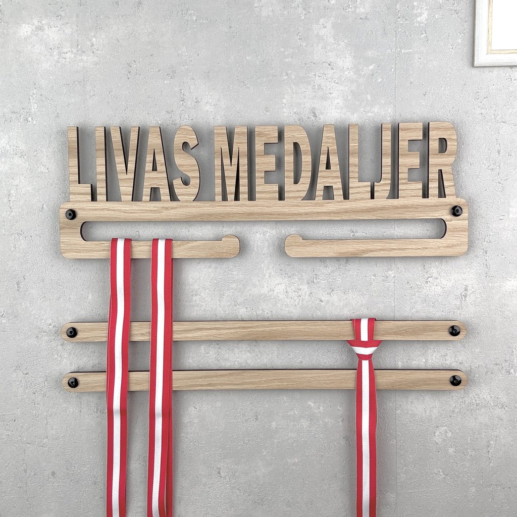 Medalje Ophæng Med Egen Tekst - Voresfodbold