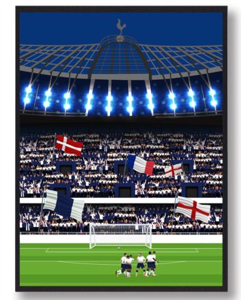 Tottenham Fodboldplakat - Plakatdyr.dk Voresfodbold