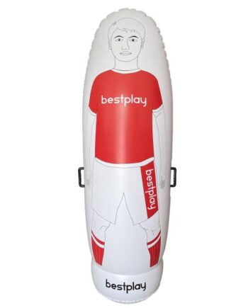 Hvid Bestplay Air Dummy 180cm Rød 180cm - Voresfodbold