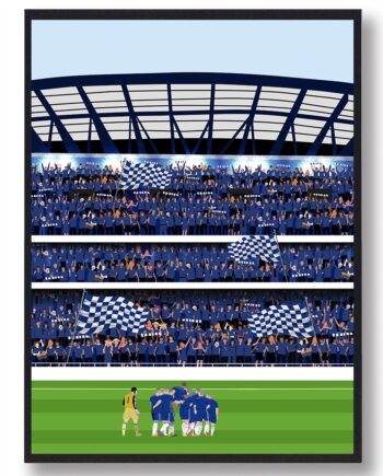 Chelsea Fodboldplakat - Plakatdyr.dk Voresfodbold