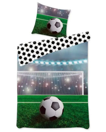 Fodboldsengetøj Straffespark 140x200 - Dingadget Voresfodbold  - 8592753024317