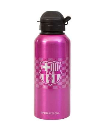 Pink Barcelona Aluminium Vandflaske 400 - Dingadget Voresfodbold  - 8435267701100