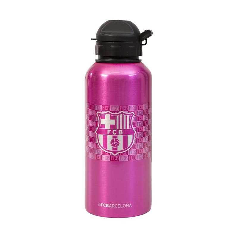 Pink Barcelona Aluminium Vandflaske 400 - Dingadget Voresfodbold - 8435267701100