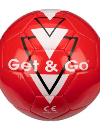 Hvid Fodbold Str Triangle RØd - Voresfodbold  - 8716404343040