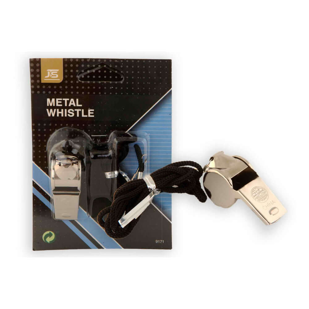 Fløjte Metal Snor Stk - Lukaki.dk Voresfodbold - 5413247099013