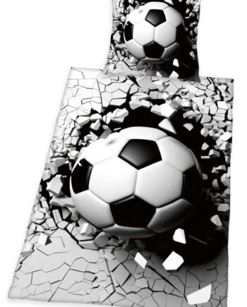 Fodbold Sengetøj 100 Bomuld 140x200 - Lukaki.dk Voresfodbold  - 4006891965585