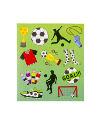 Klistermærker Med Fodboldtema Stk - Lukaki.dk Voresfodbold