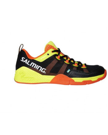 Sort Salming Kobra Squash Shoe Black Shockorange - Salming Voresfodbold
