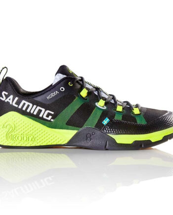 Sort Salming Kobra Black Yellow Squashsko - Salming Voresfodbold